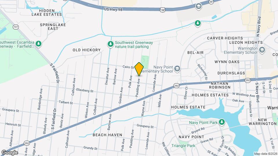 1113 Paulding Ave Mapa y Detalles de la Ubicación