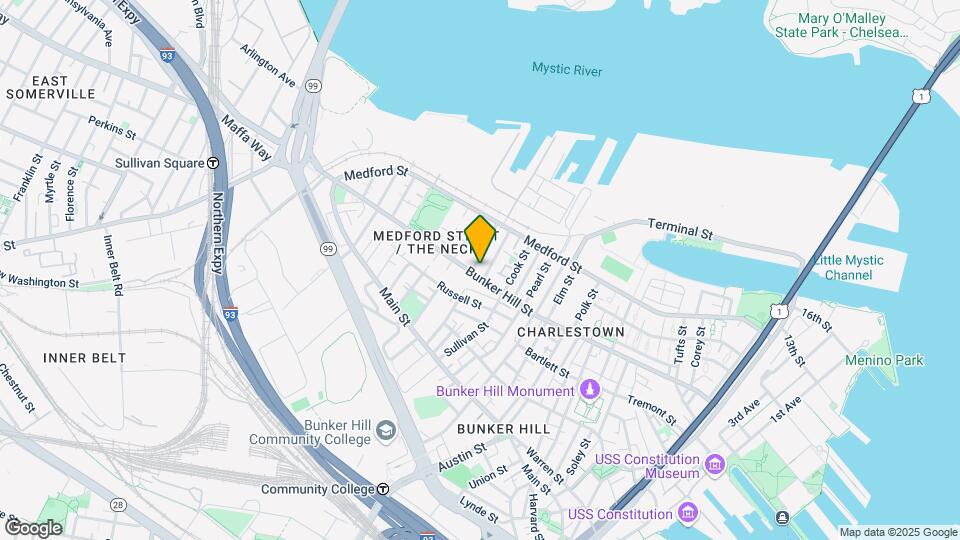 289 Bunker Hill St Map and Location Details