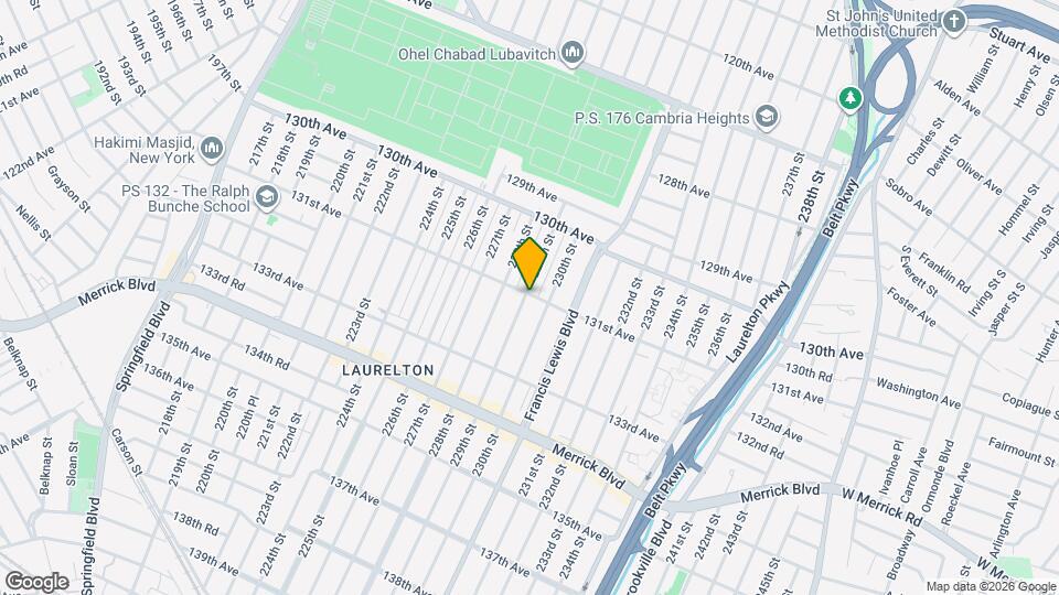 131-01 229th St Map and Location Details