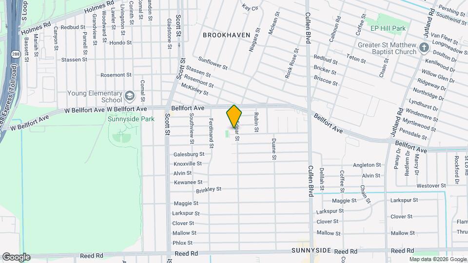 4353 Aledo St Map and Location Details