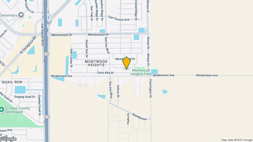 12555 Flora Alba Dr Map and Location Details