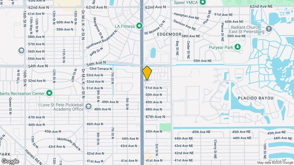 5151 4th St N Map and Location Details