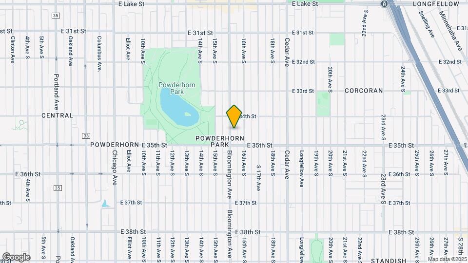 3429 Bloomington Ave Map and Location Details