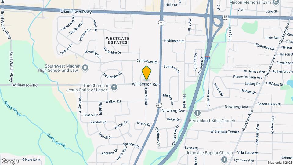 1367 Williamson Rd Map and Location Details