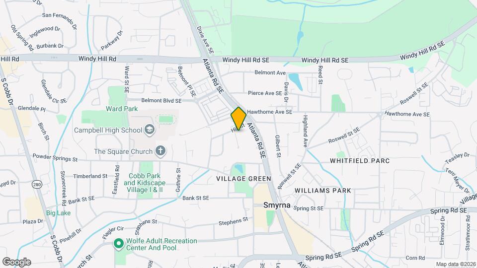 2625 Hickory Hill Dr Map and Location Details