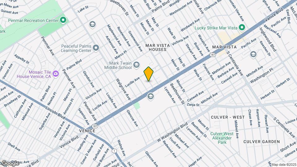 3777 Rosewood Ave Mapa y Detalles de la Ubicación