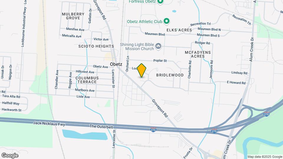 4460 Schuster Way Mapa y Detalles de la Ubicación