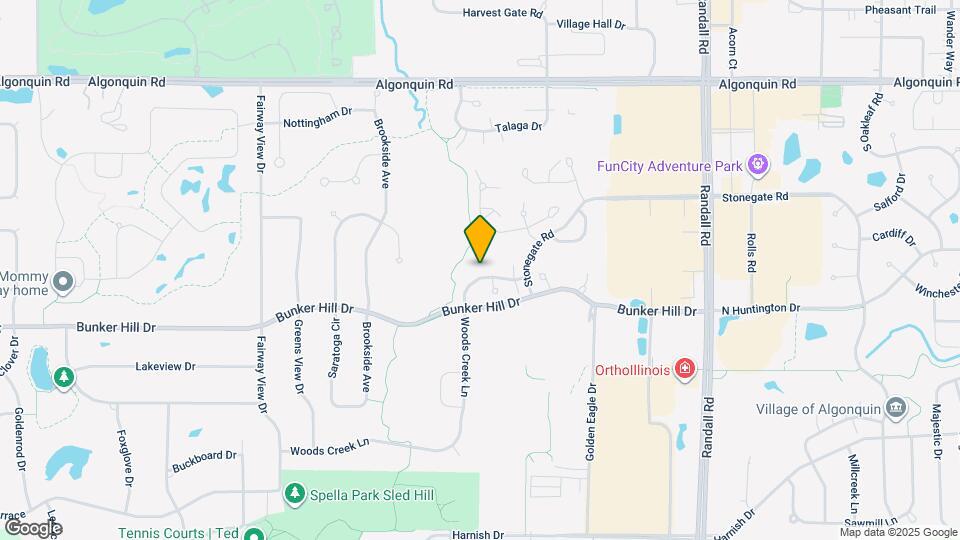 564 Woods Creek Ln Map and Location Details