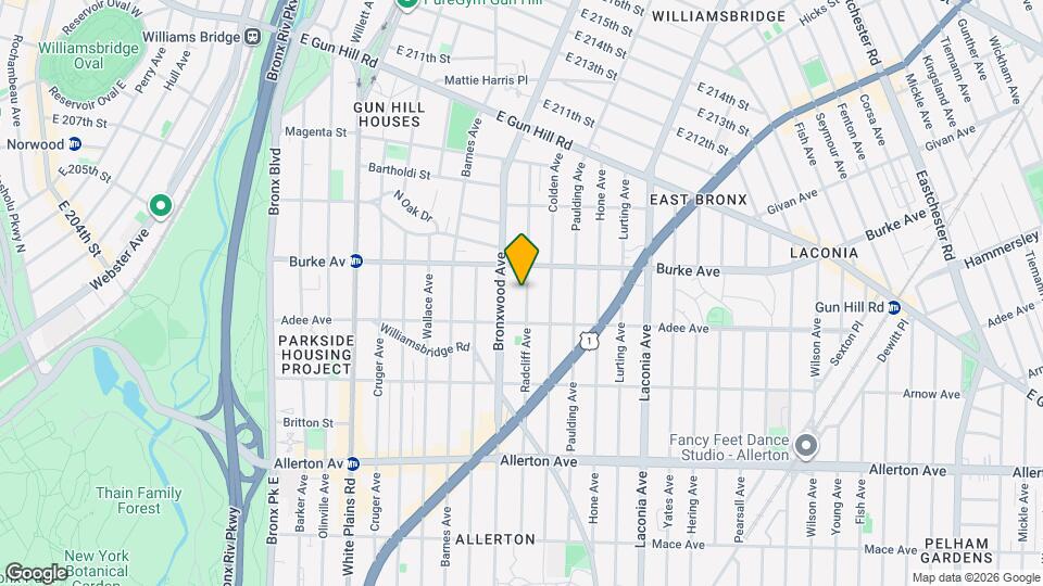3027 Radcliff Ave Map and Location Details
