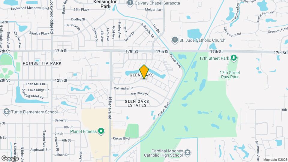 3820 Blue Stone Way, Unit Sarasota Map and Location Details
