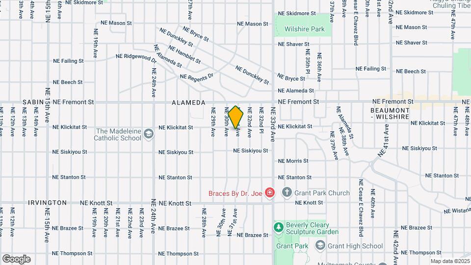 3227 NE 31st Ave Map and Location Details