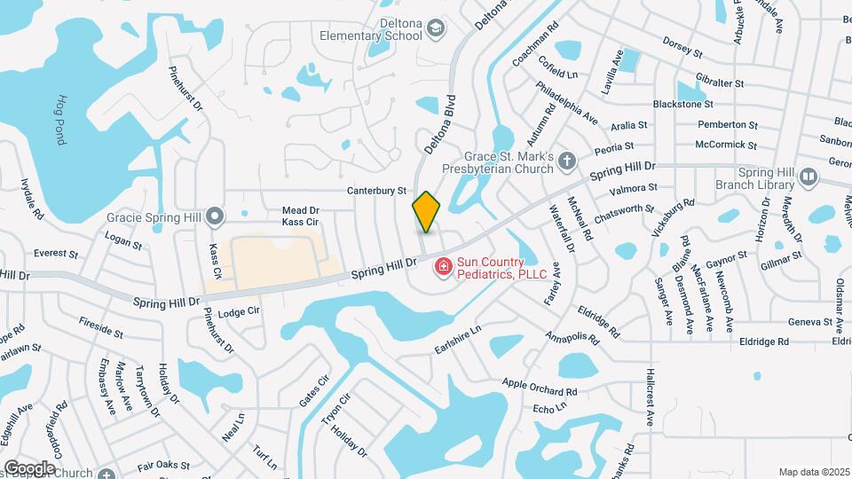 1282 Deltona Blvd Map and Location Details