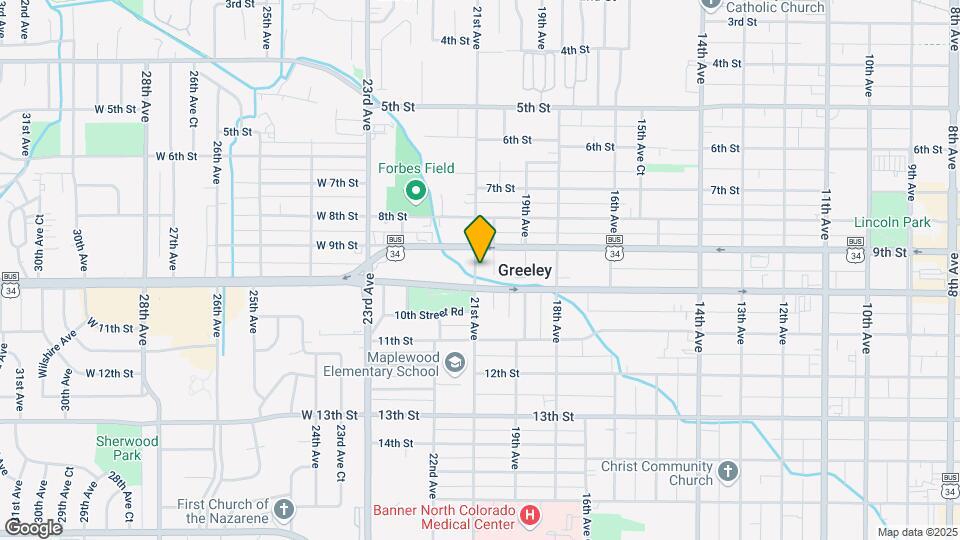 918 21st Ave Map and Location Details