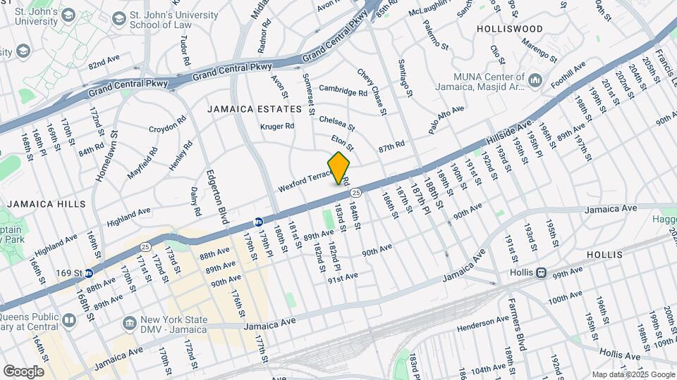 183-11 Hillside Avenue Map and Location Details