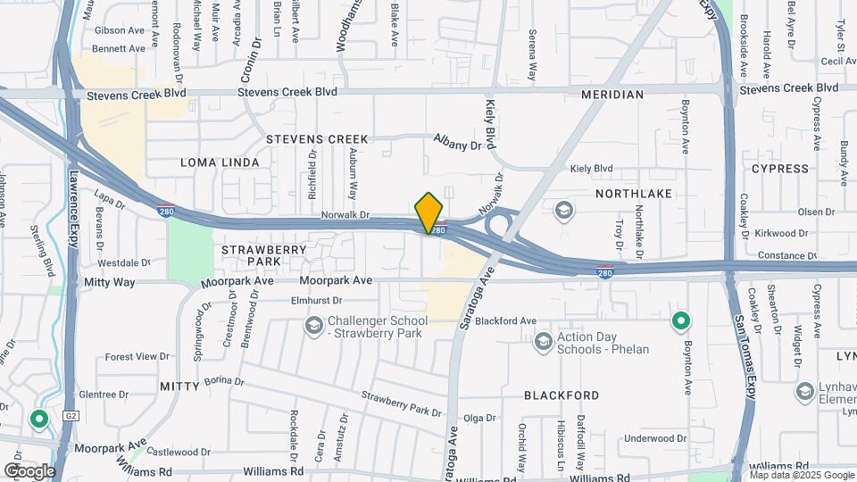 4346 Junipero Serra Ln Map and Location Details