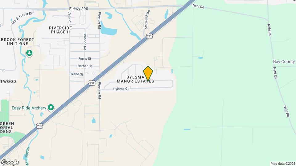 4609 Bylsma Cir Map and Location Details