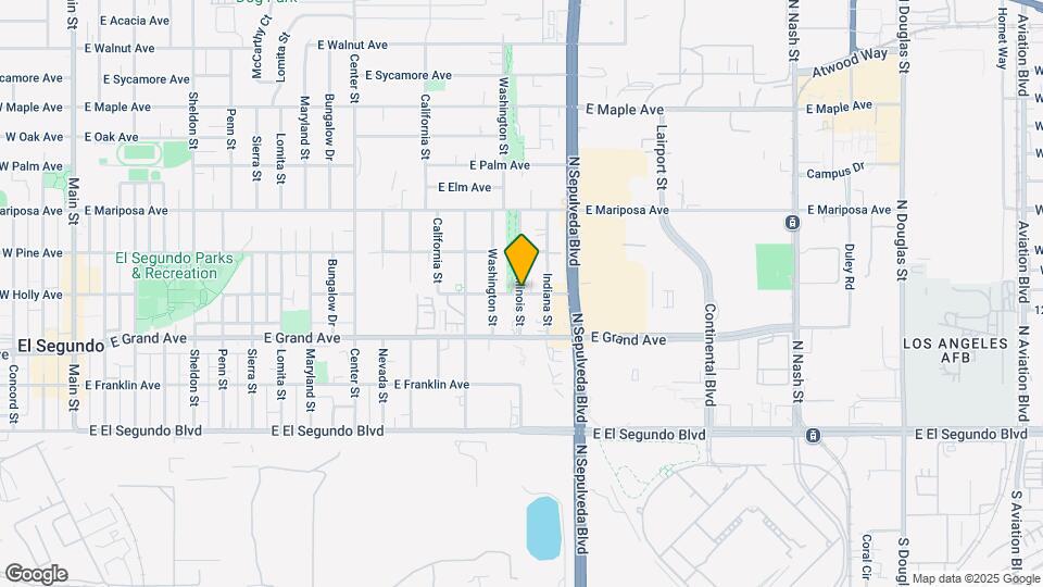 406 Illinois St Map and Location Details