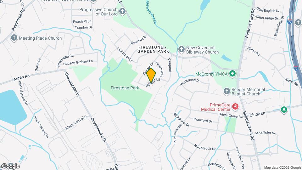 633 Milan Rd E Map and Location Details