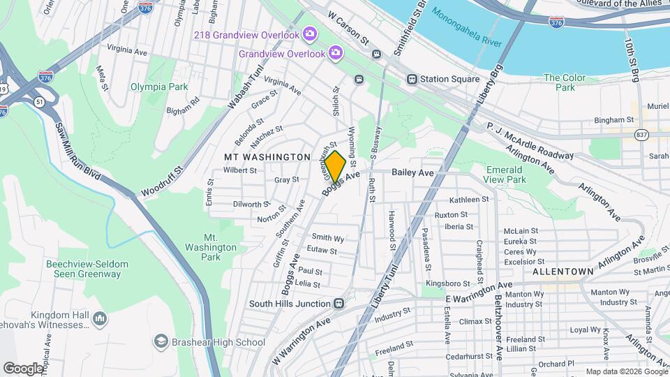 153 Boggs Ave, Unit 2 Map and Location Details