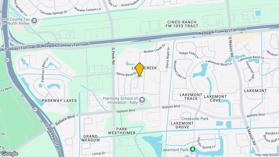 7323 Boerne Creek Dr Map and Location Details