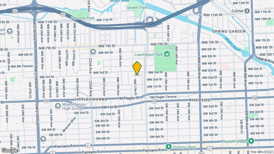 175 NW 17th Pl Map and Location Details