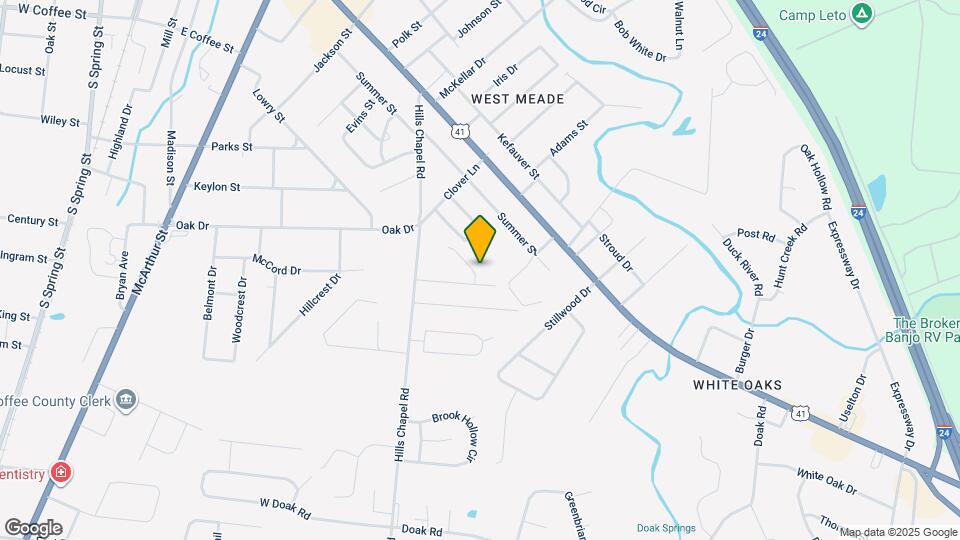 32 Sunshine Ln Map and Location Details
