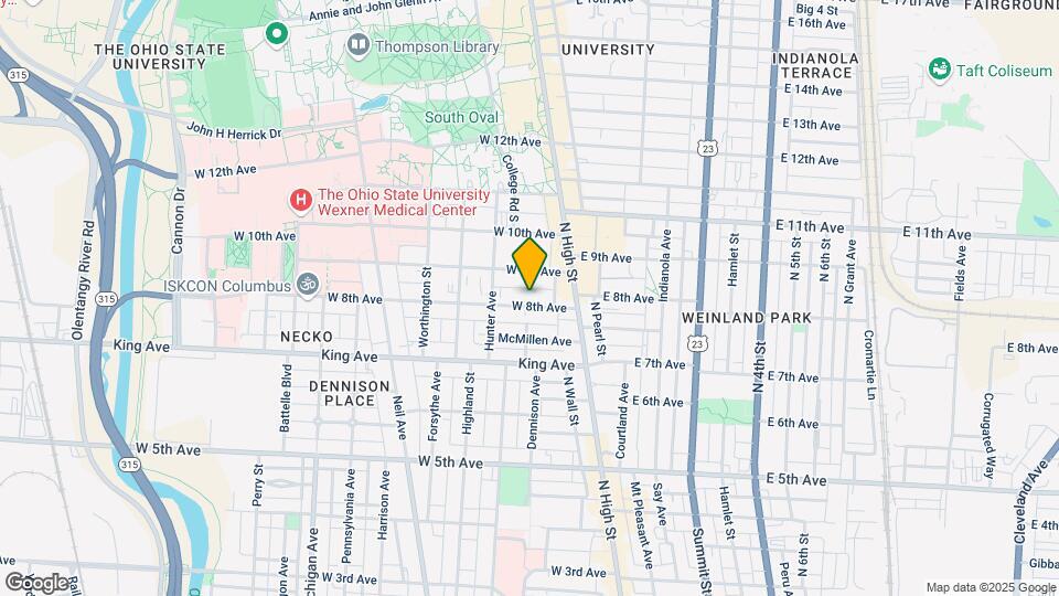66 W 8th Ave Mapa y Detalles de la Ubicación