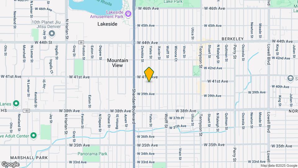 3965 Yates St Map and Location Details