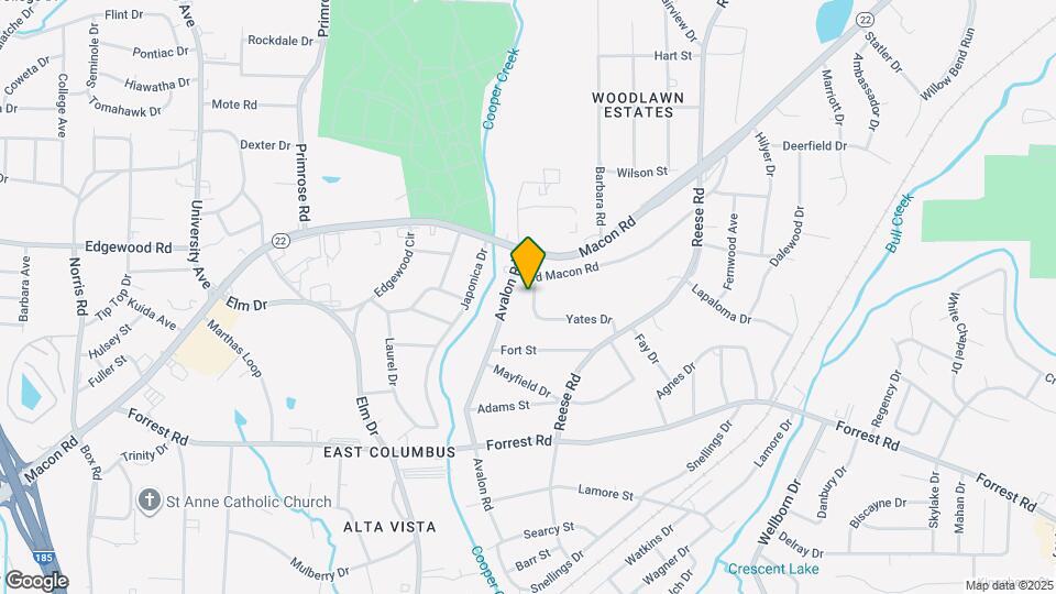 4222 Yates Dr Map and Location Details