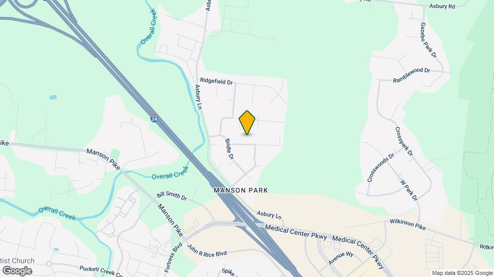 2762 Brookrun Rd Map and Location Details