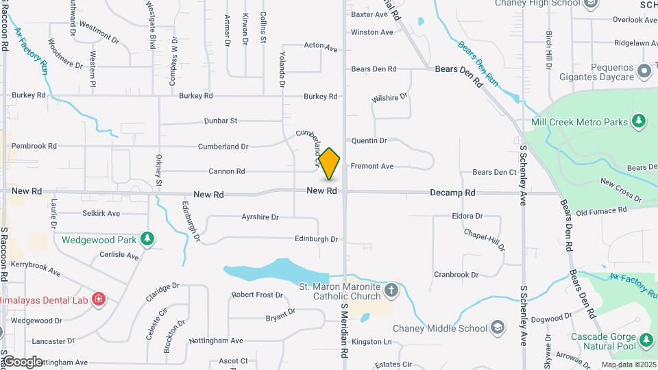 3710 New Rd Map and Location Details