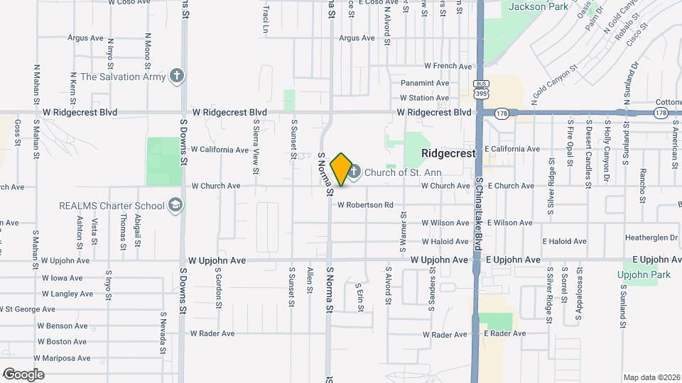 431 W Church Ave Mapa y Detalles de la Ubicación