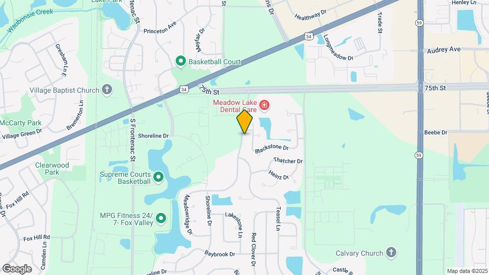 680 Meadowridge Dr Map and Location Details
