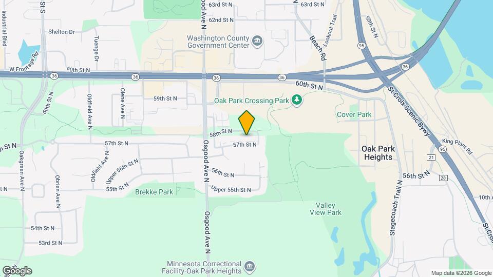 14881 58th Street North, Unit APT 2D Map and Location Details