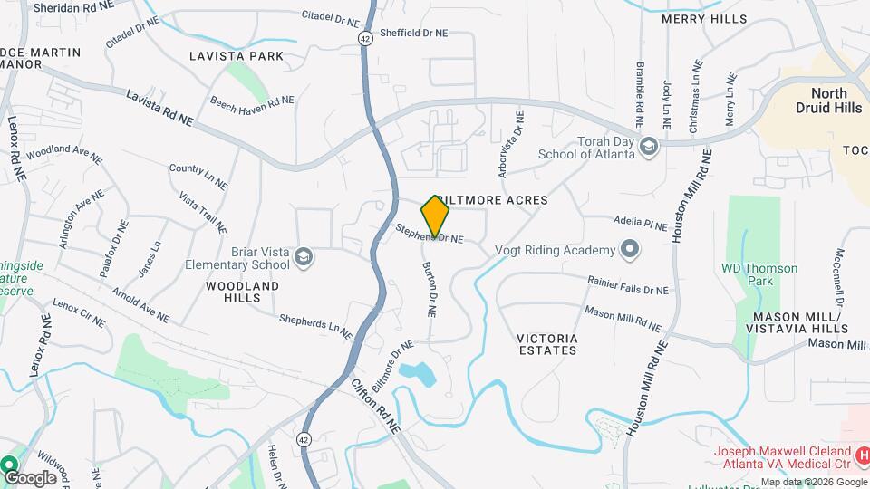 1403 Stephens Dr NE Map and Location Details