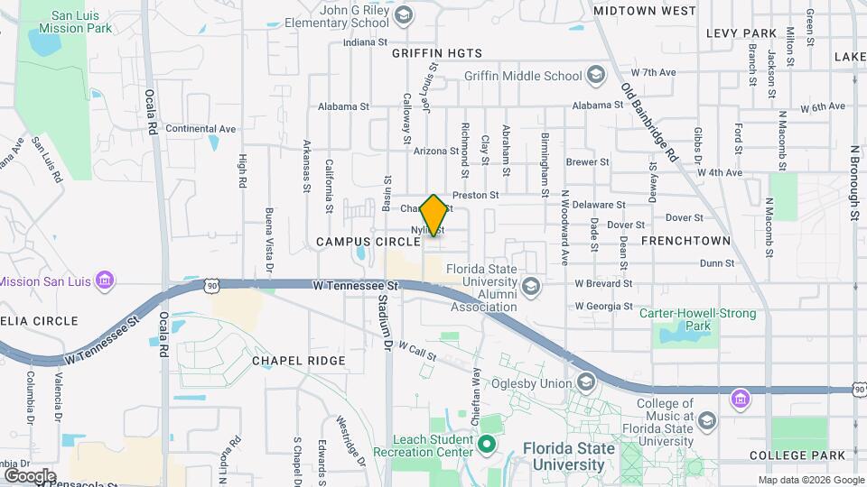 1340 HANCOCK St Map and Location Details