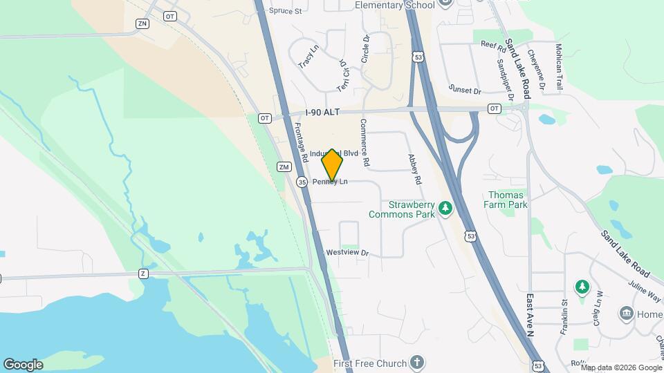 N5529 Penny Lane Mapa y Detalles de la Ubicación