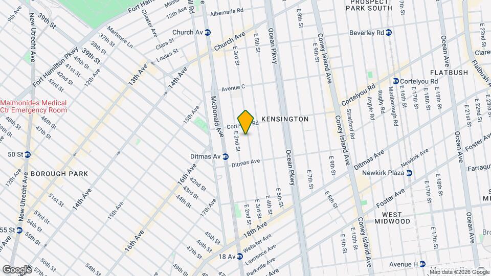610 E 3rd St, Unit 2 Mapa y Detalles de la Ubicación