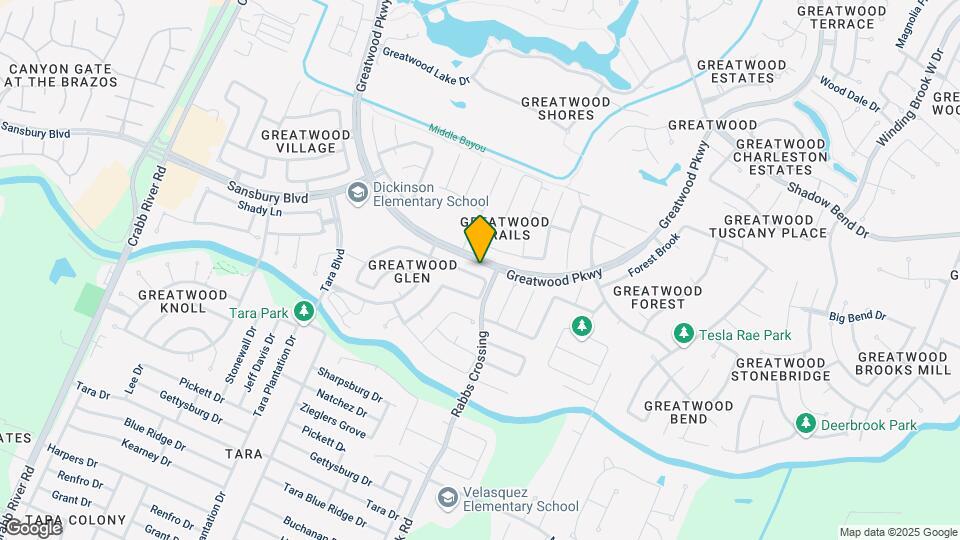 7319 Emerald Glen Dr Map and Location Details