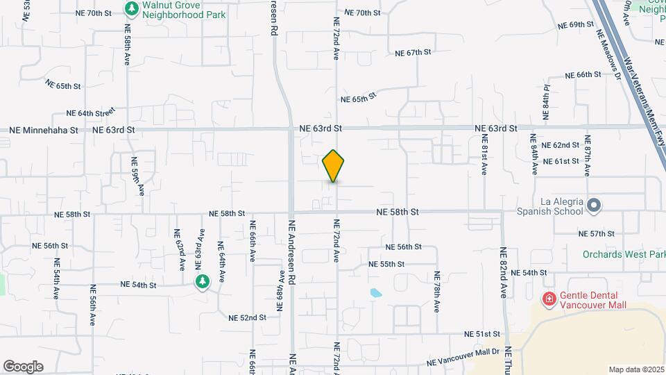 5917 NE 71st Ct Map and Location Details