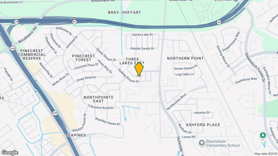 11703 Sunny Stream Dr Map and Location Details