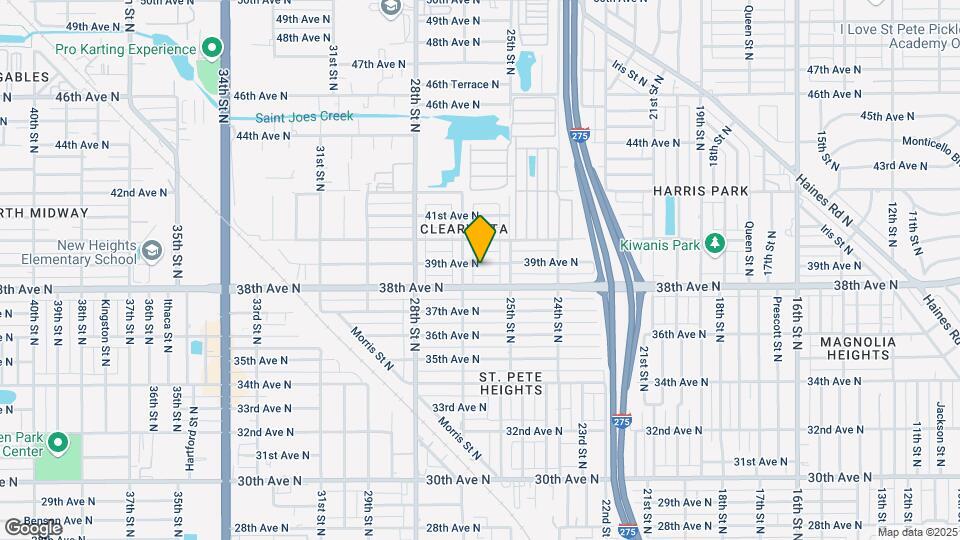 2568 39th Ave N Map and Location Details