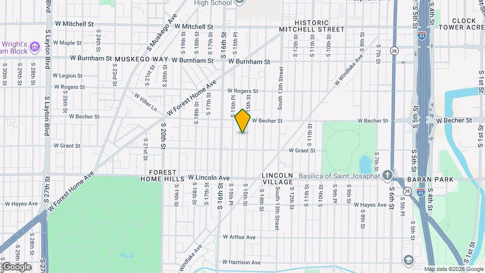 2145A S 15th St Map and Location Details