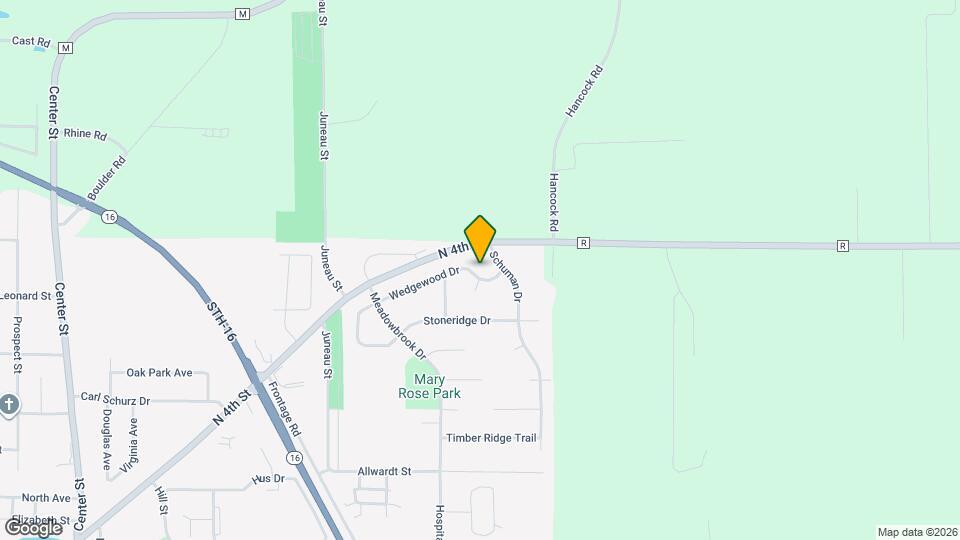 1510 Wedgewood Dr Map and Location Details