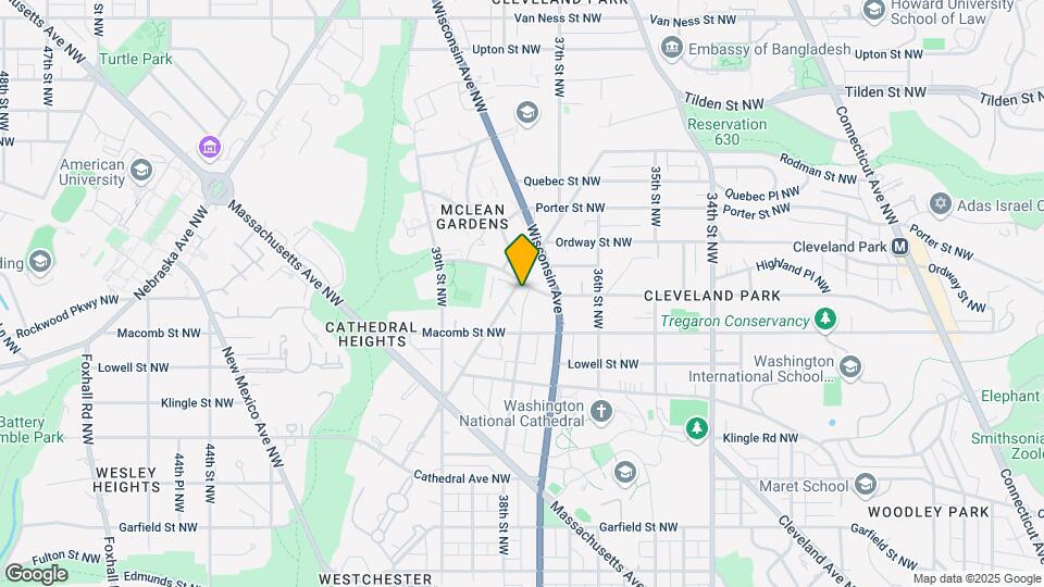 3335 Idaho Ave NW Map and Location Details