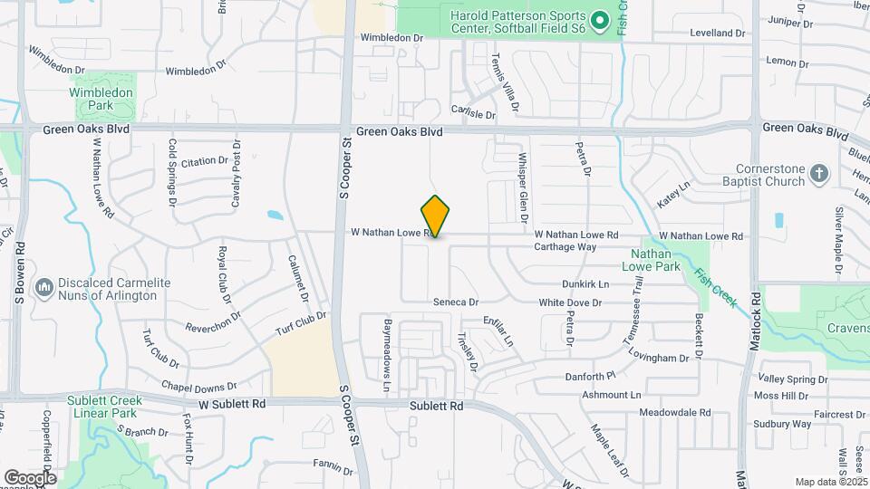 5603 Rumford Trail Map and Location Details