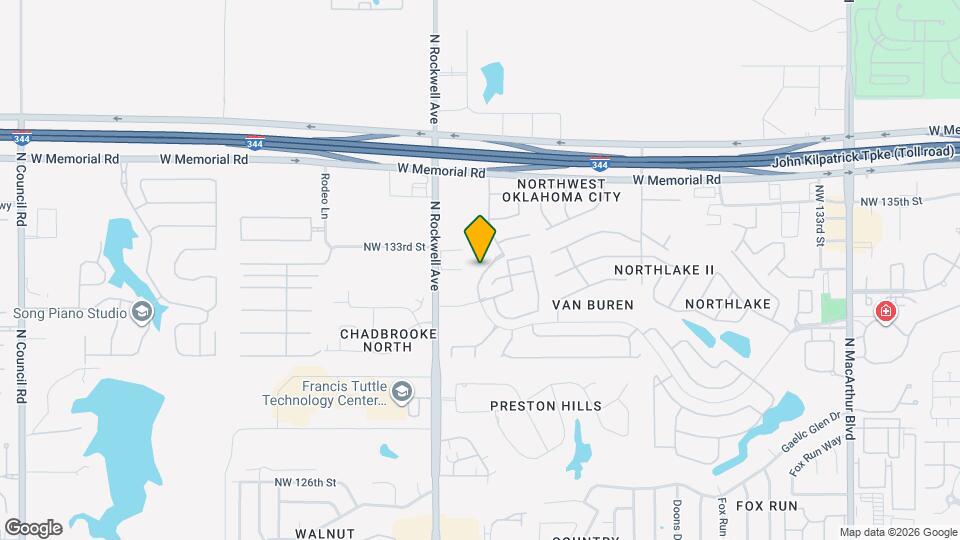 6929 Mayberry Ln Map and Location Details