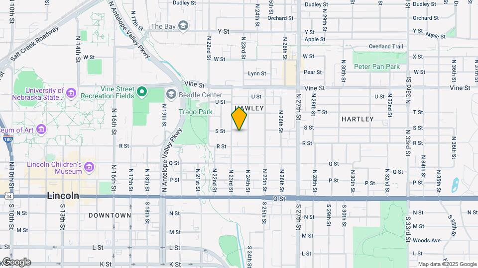 2325 S St Map and Location Details
