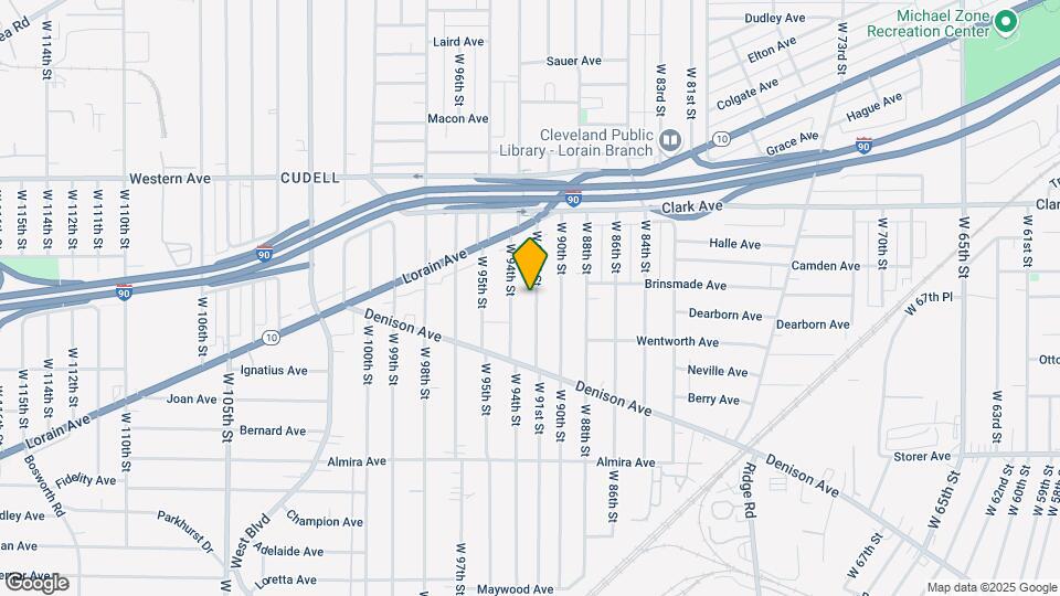 3188 W 92nd St Map and Location Details