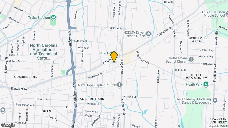 112 S Raleigh St Map and Location Details